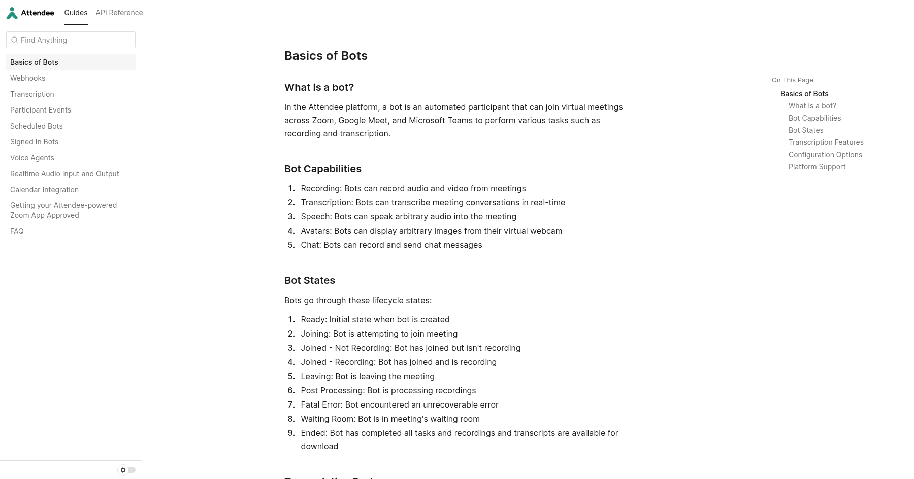 Basics of Bots | Guides