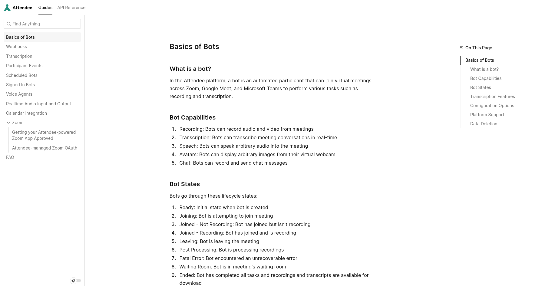 Basics of Bots | Guides