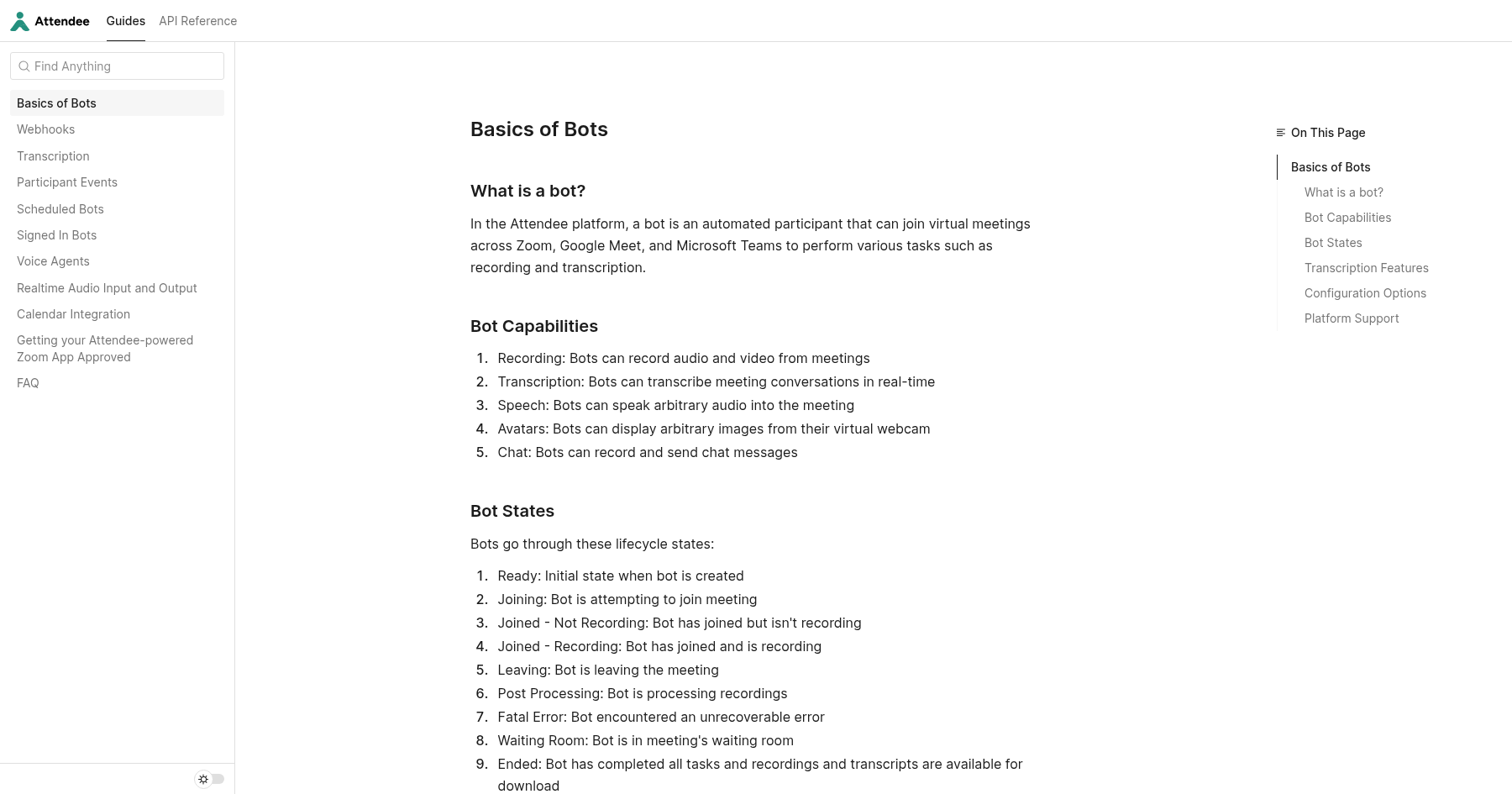Basics of Bots | Guides