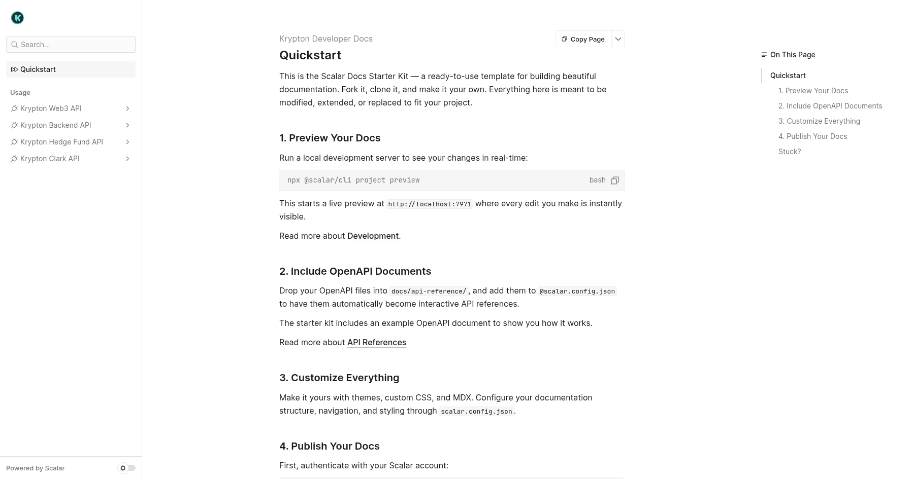 Quickstart