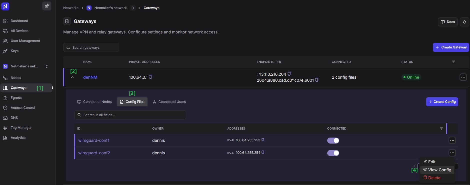 Get WireGuard Client Config