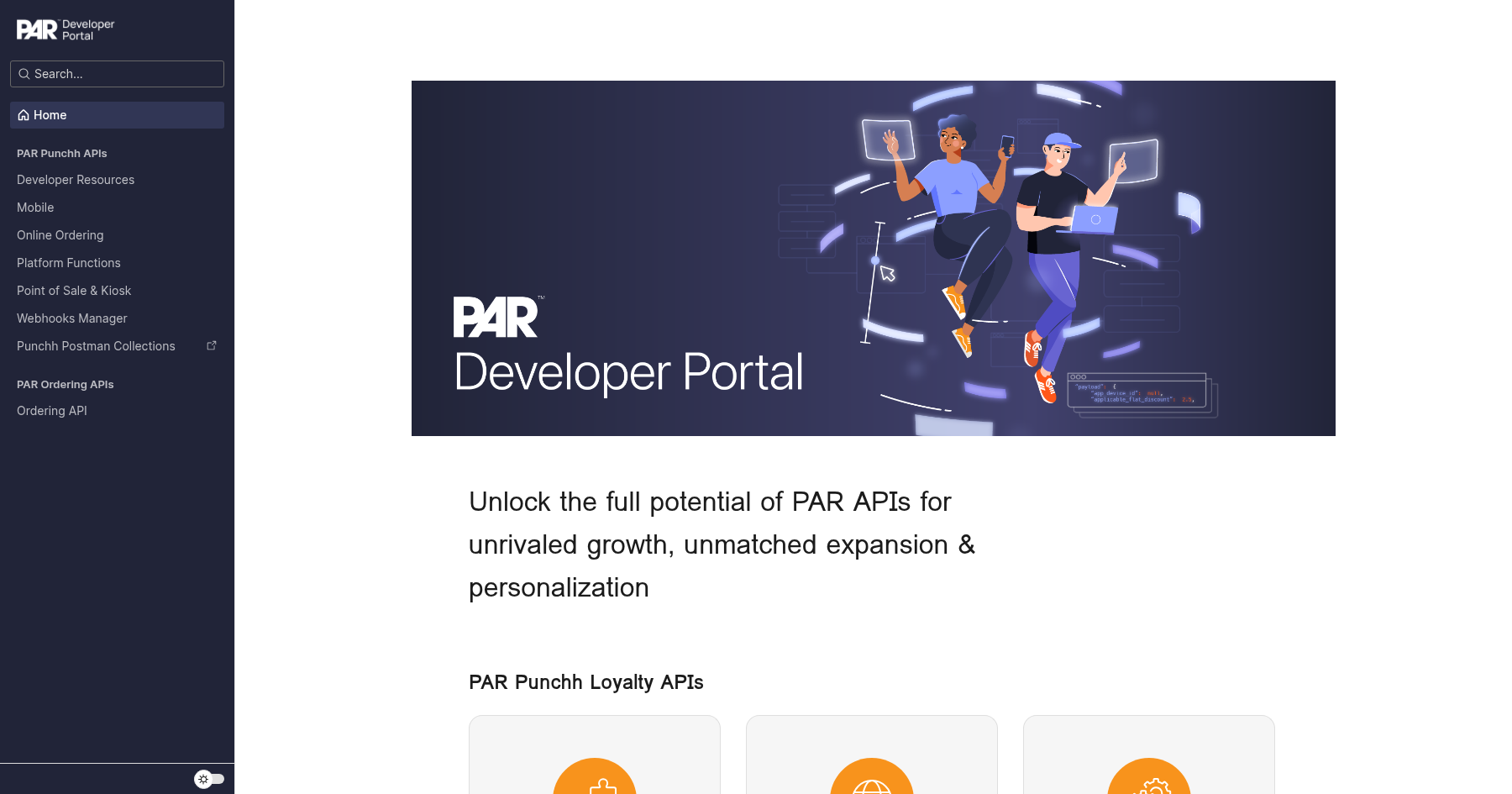Home [developers.partech.com]
